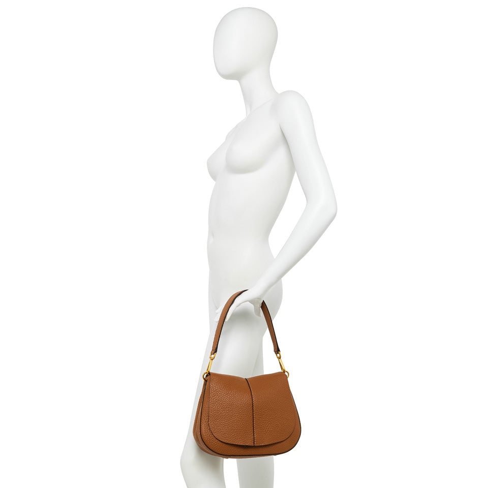 HELENA ROUND CUOIO