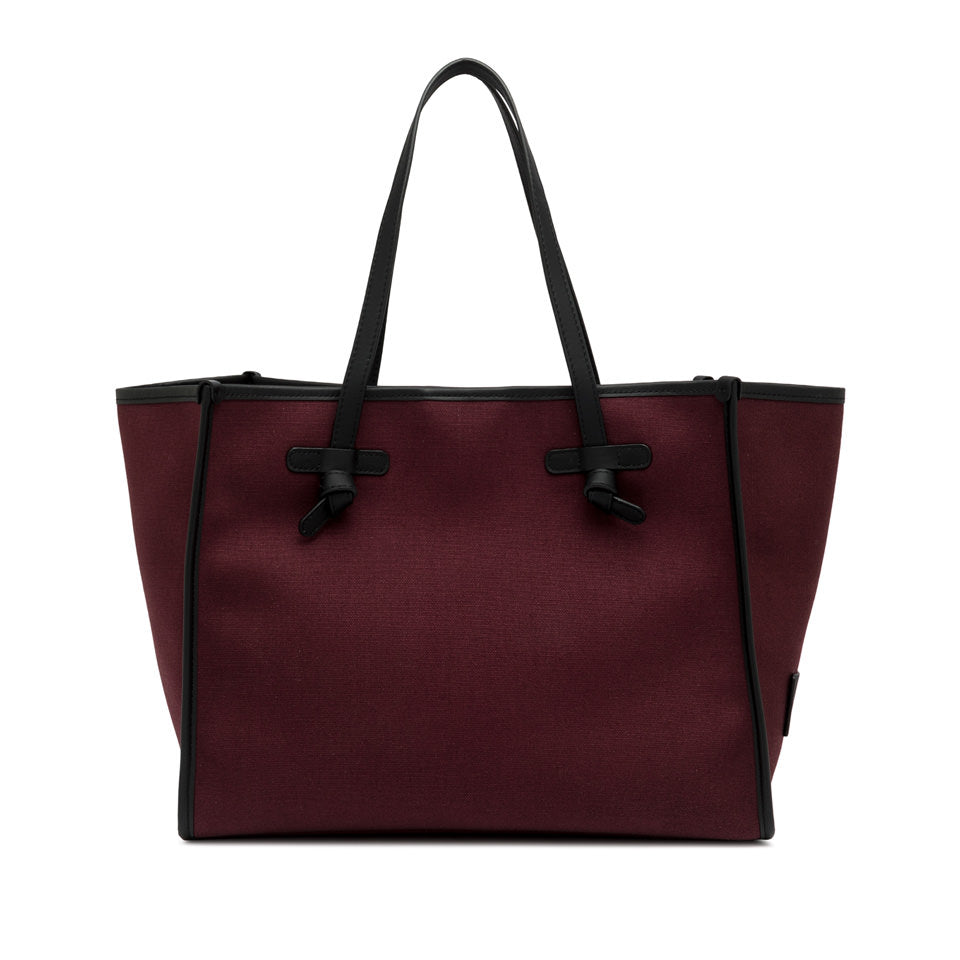 MARCELLA CABAS COTON OXBLOOD-PIETRA