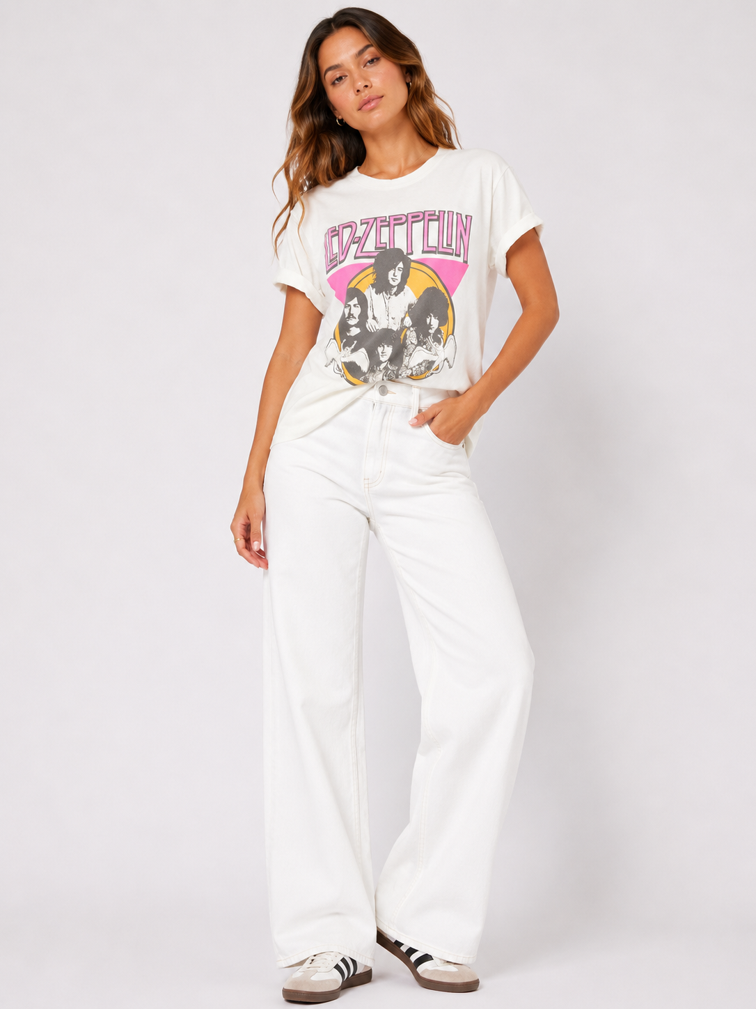 T SHIRT LED ZEP TETE