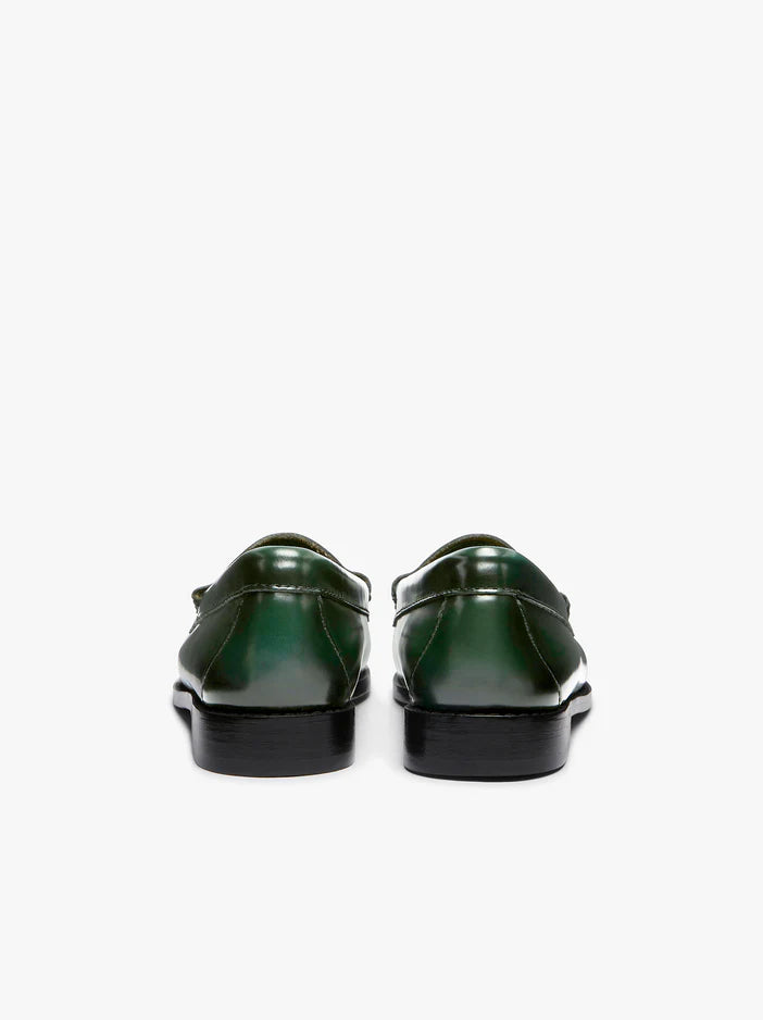 BASS WEEJUNS MOCASSINS VERT