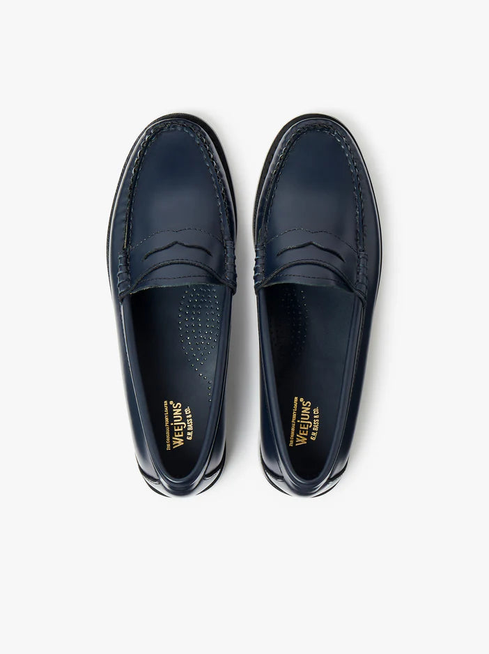 BASS WEEJUNS MOCASSINS NAVY