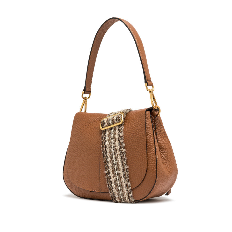 HELENA ROUND CUOIO