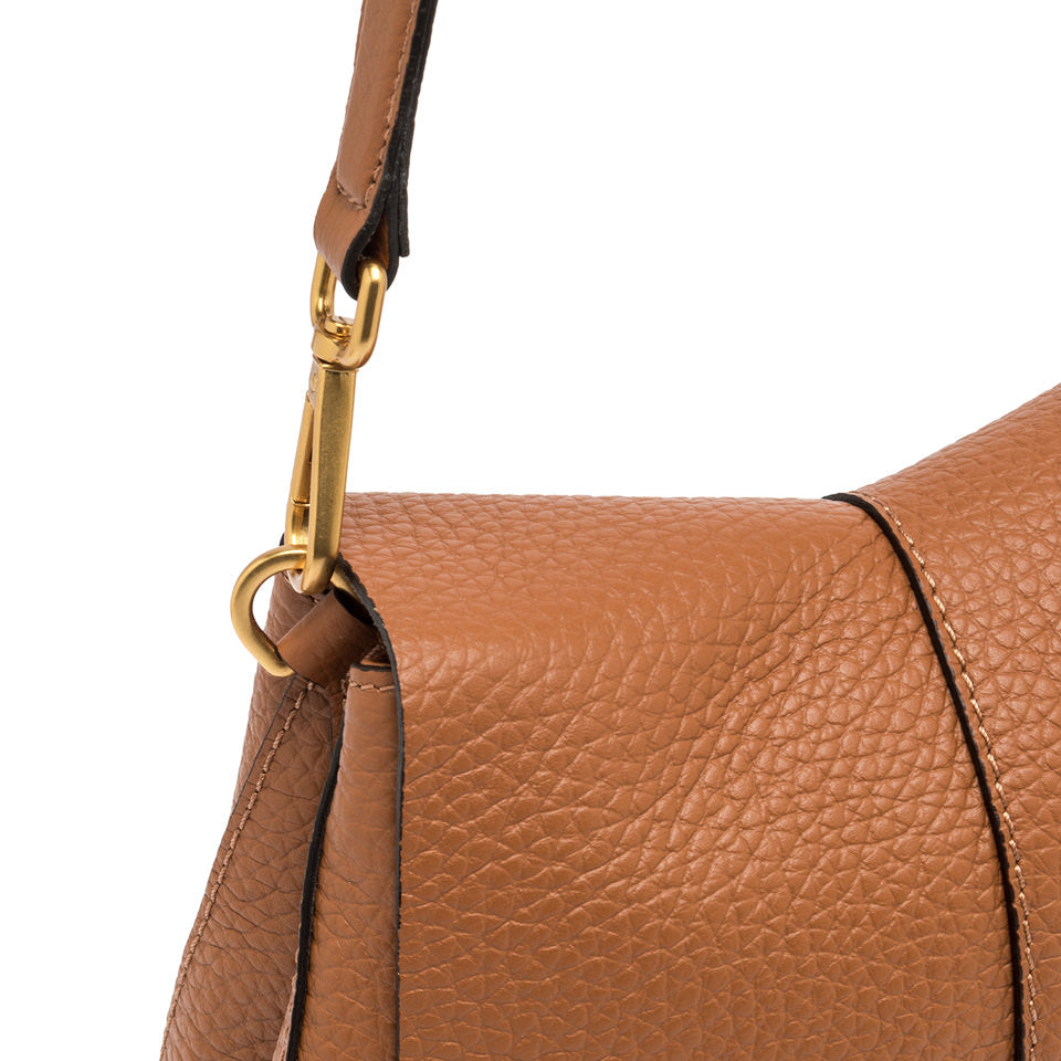 HELENA ROUND CUOIO
