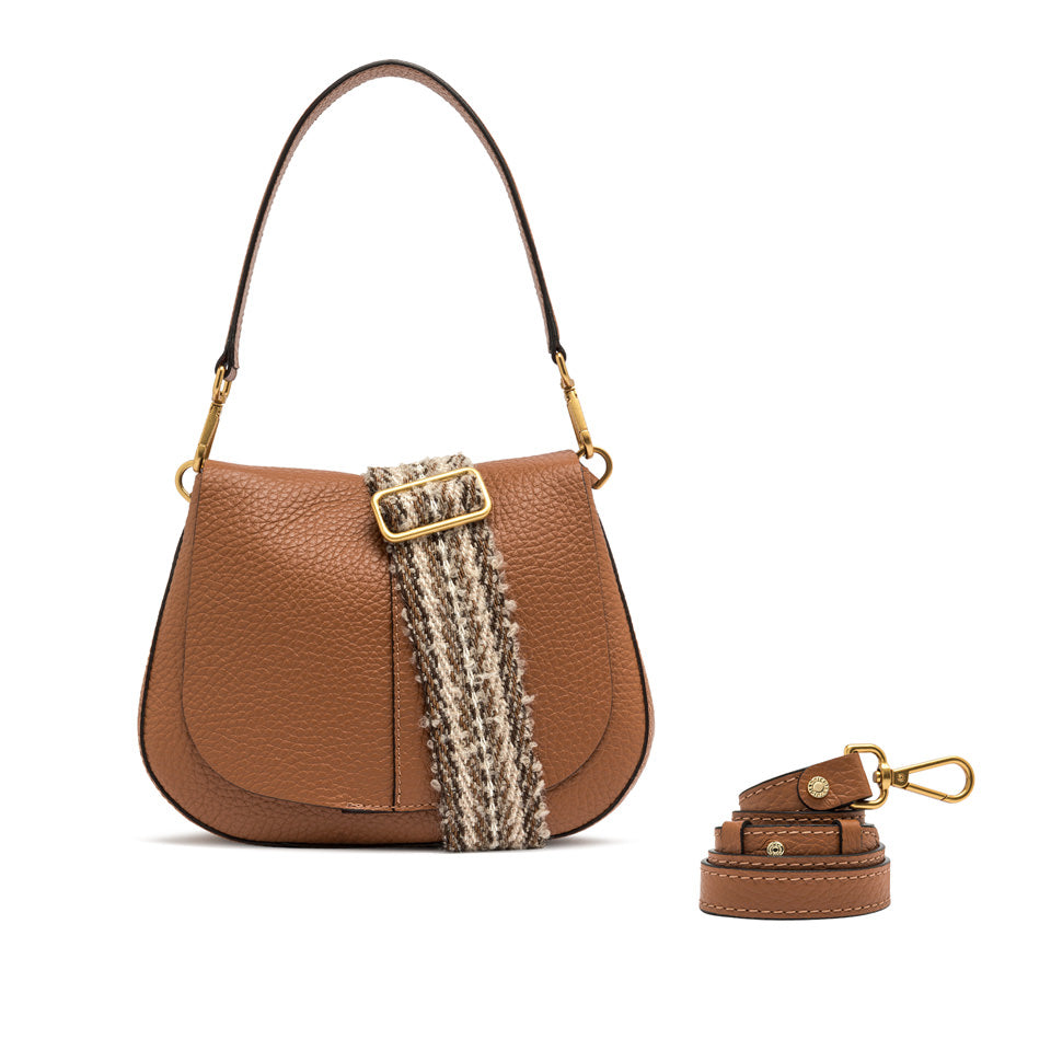 HELENA ROUND CUOIO