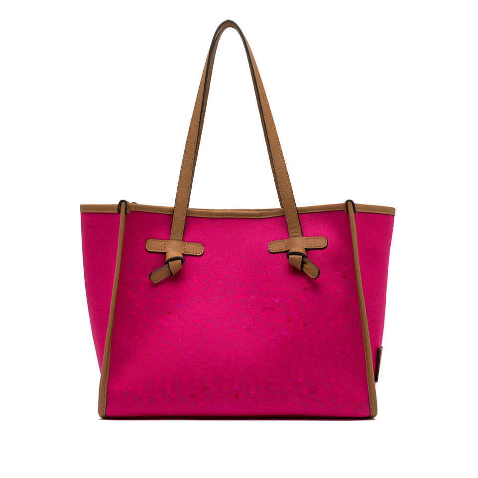 CABAS COTON MOYEN Fuchsia