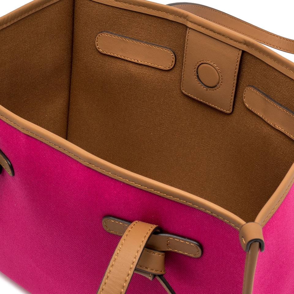 CABAS COTON MOYEN Fuchsia