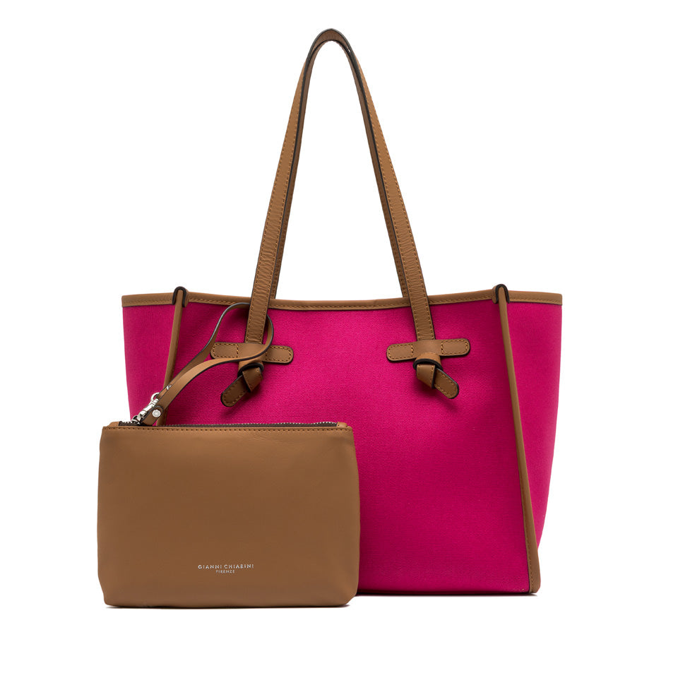 CABAS COTON MOYEN Fuchsia