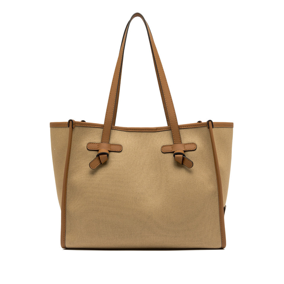 CABAS COTON MOYEN BEIGE
