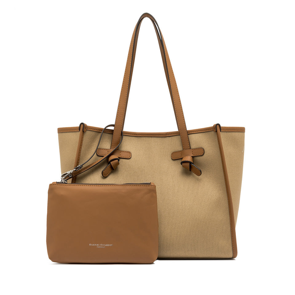 CABAS COTON MOYEN BEIGE