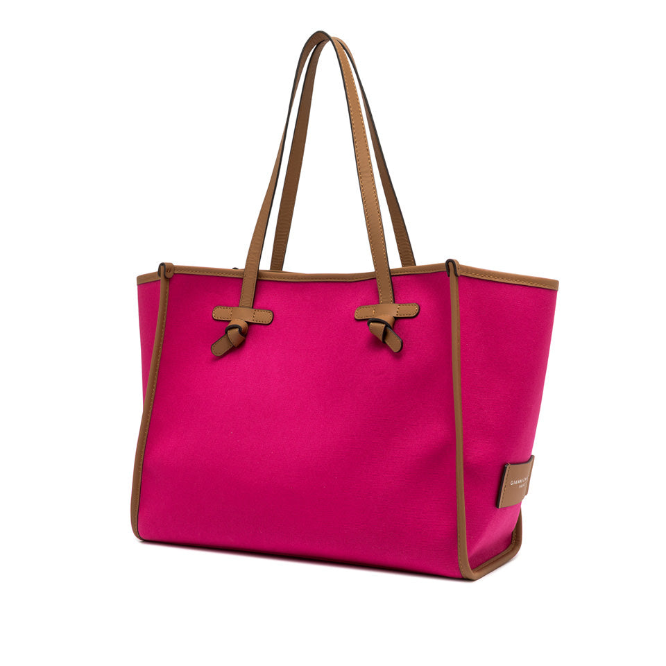 CABAS COTON FUSCHIA