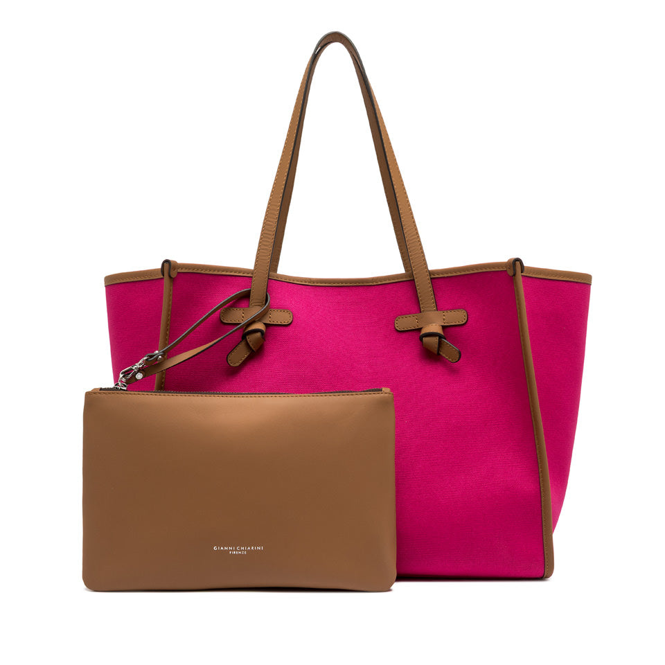 CABAS COTON FUSCHIA