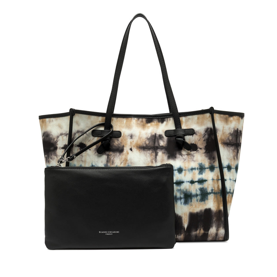 BLUE TIE-DYE TOTE BAG