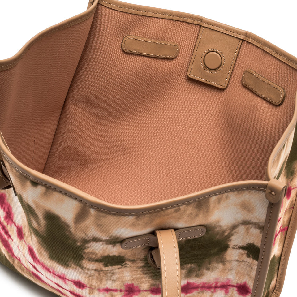 PINK TIE-DYE TOTE BAG