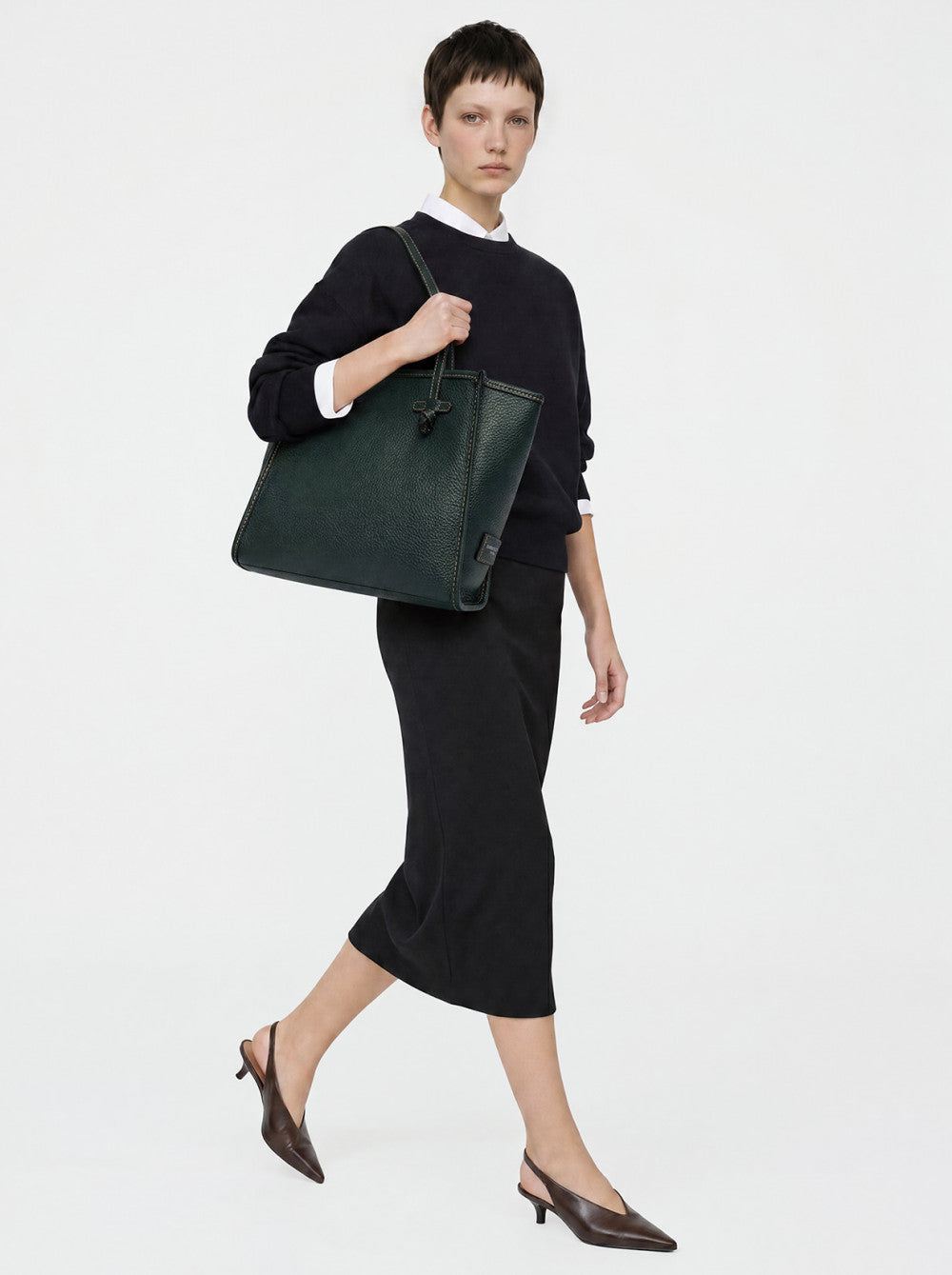 Caba cuir VERT