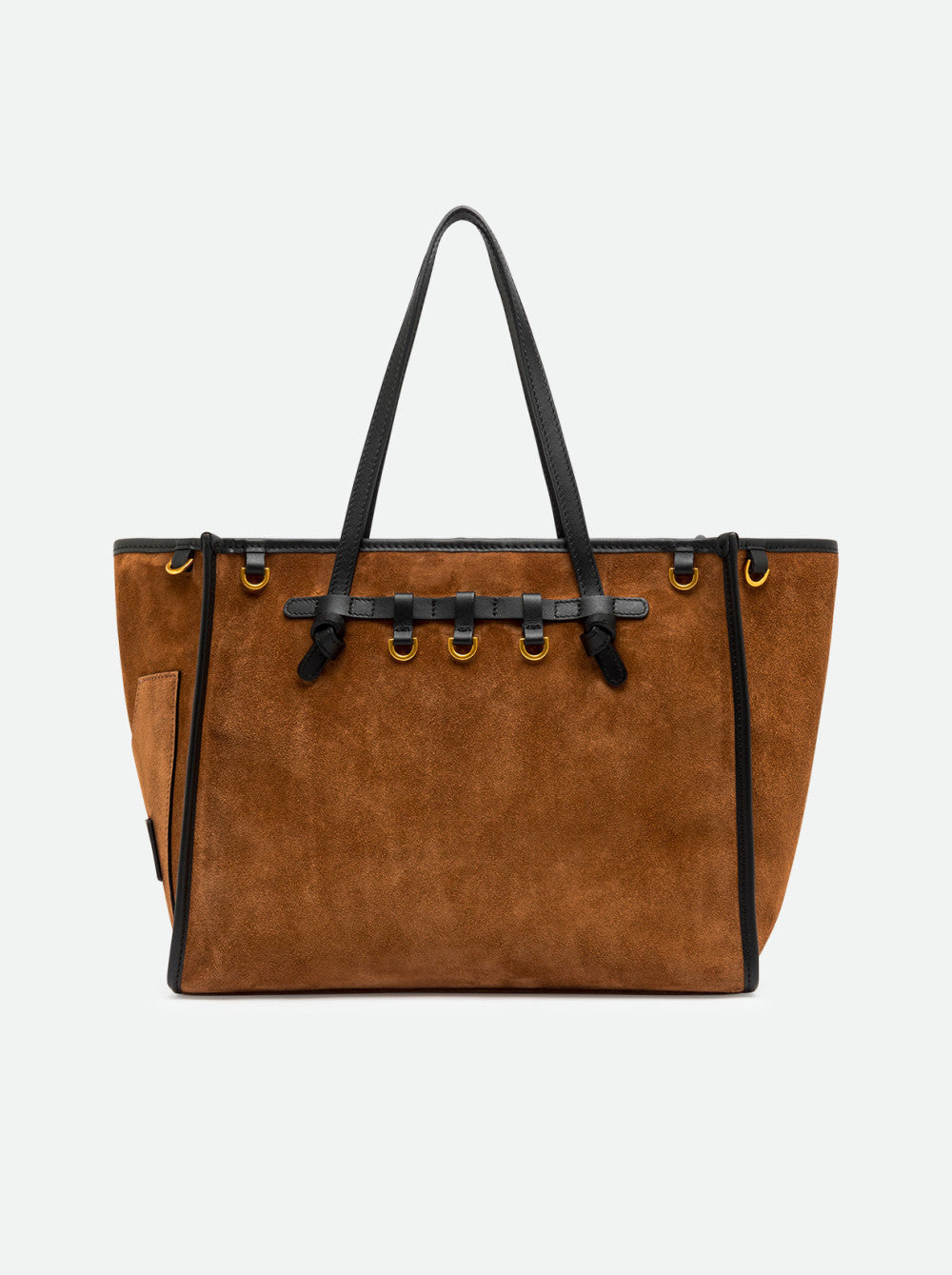 Caba Daim Crochet Cognac Gianni Chiarini - vue dos