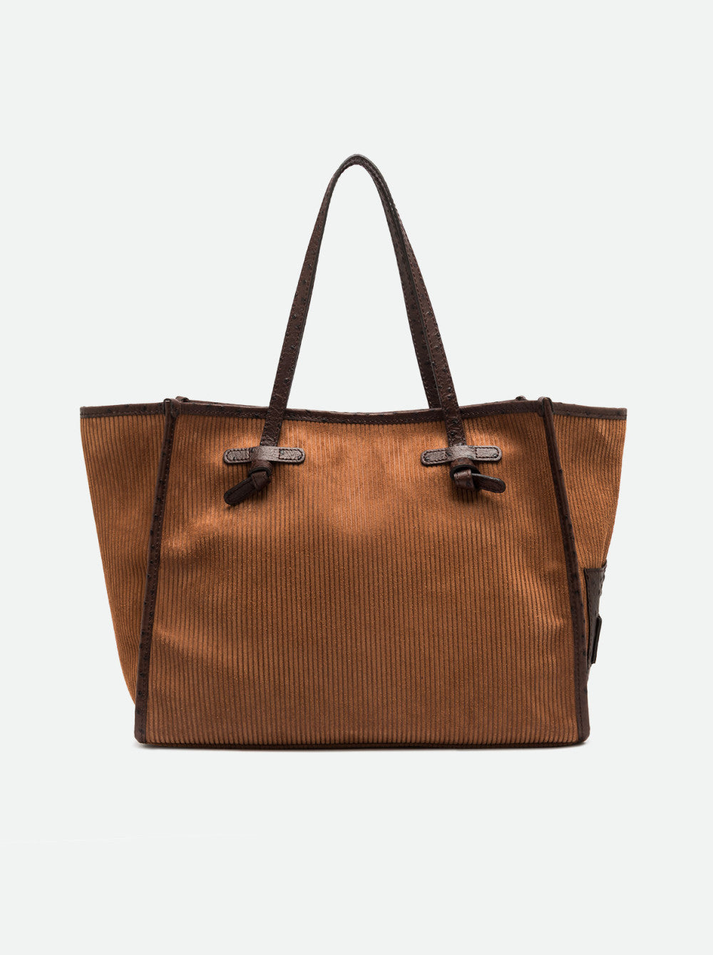 Caba Gros Velour Cognac Tomby Gianni Chiarini - vue cote