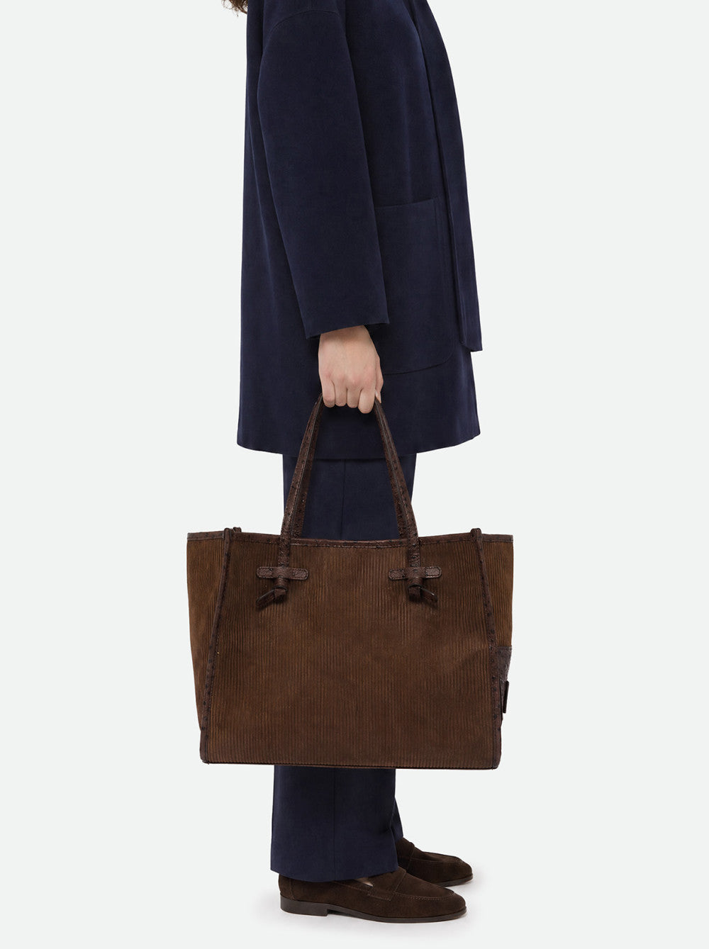 Caba Gros Velour Espresso Tomby Gianni Chiarini - vue face