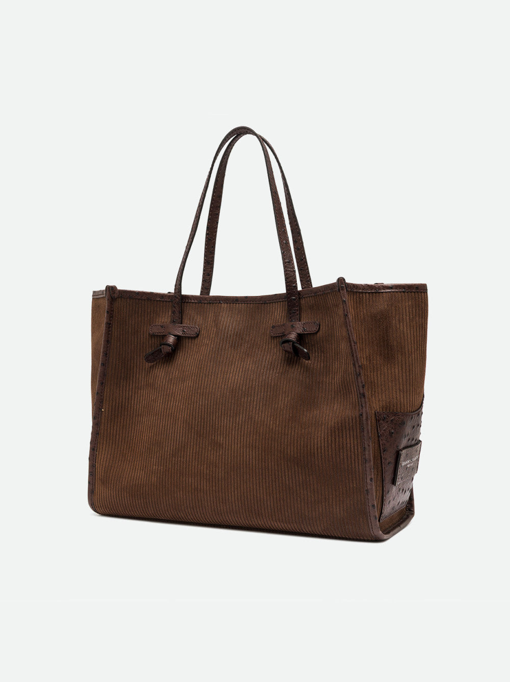 Caba Gros Velour Espresso Tomby Gianni Chiarini - vue 3/4