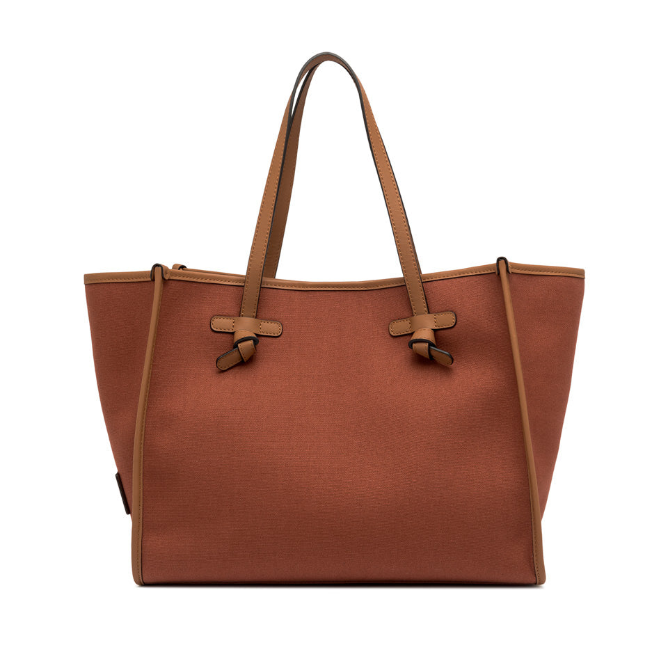 MARCELLA CABAS COTON BRICK-CAPPUCCINO