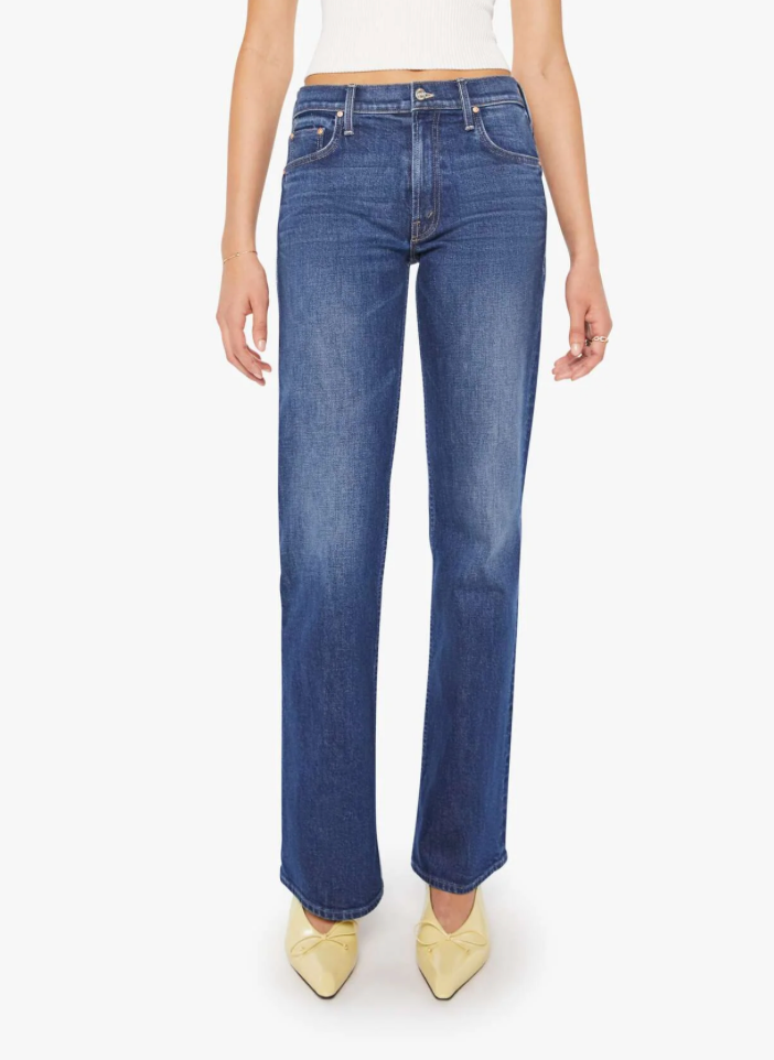 MOTHER JEANS The Bookie Sneak