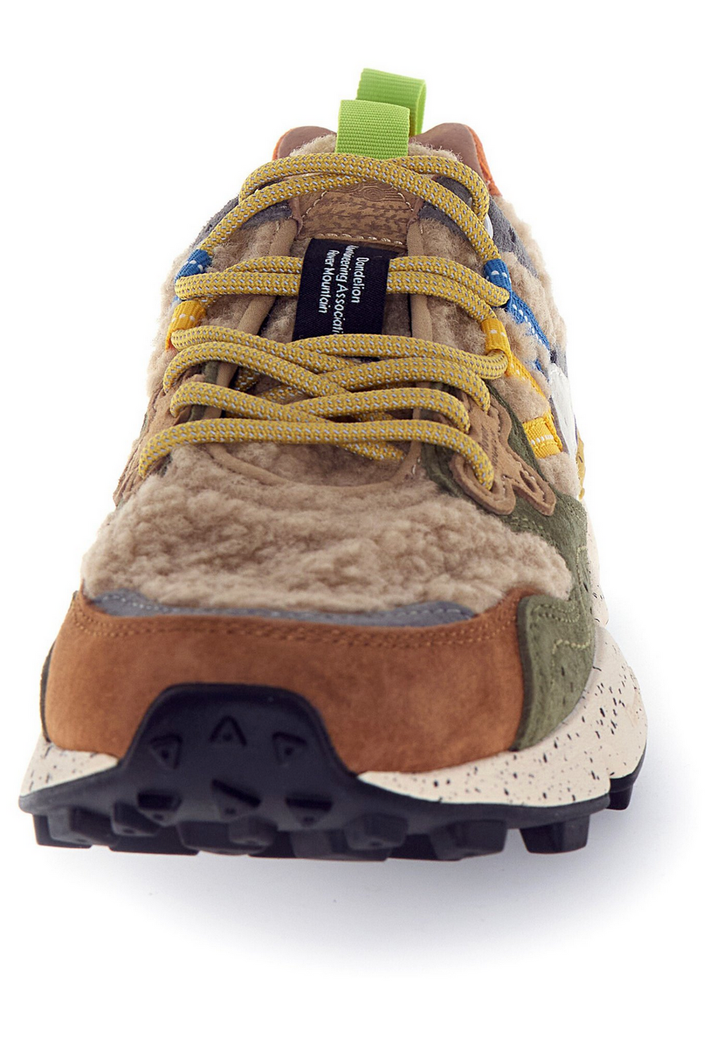 YAMANO 3 UNI SUEDE/TEDDY MUD-GREY-OFF WHITE