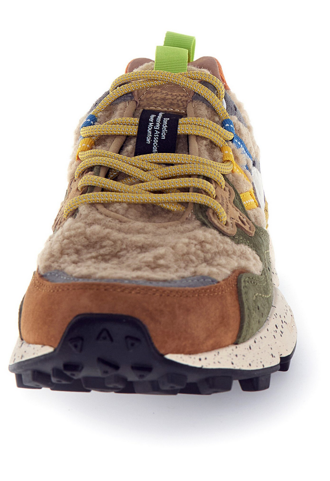 YAMANO 3 UNI SUEDE/TEDDY MUD-GREY-OFF WHITE