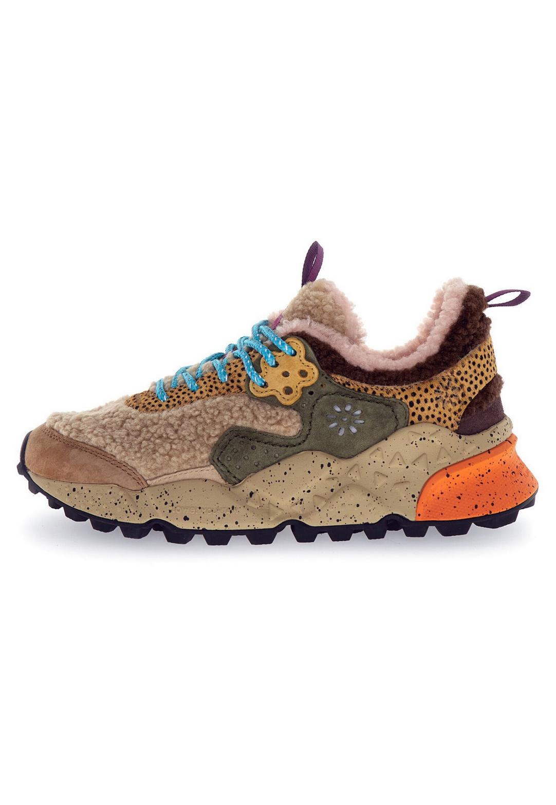 KOTETSU WOMAN SUEDE/TEDDY TAUPE-GREY