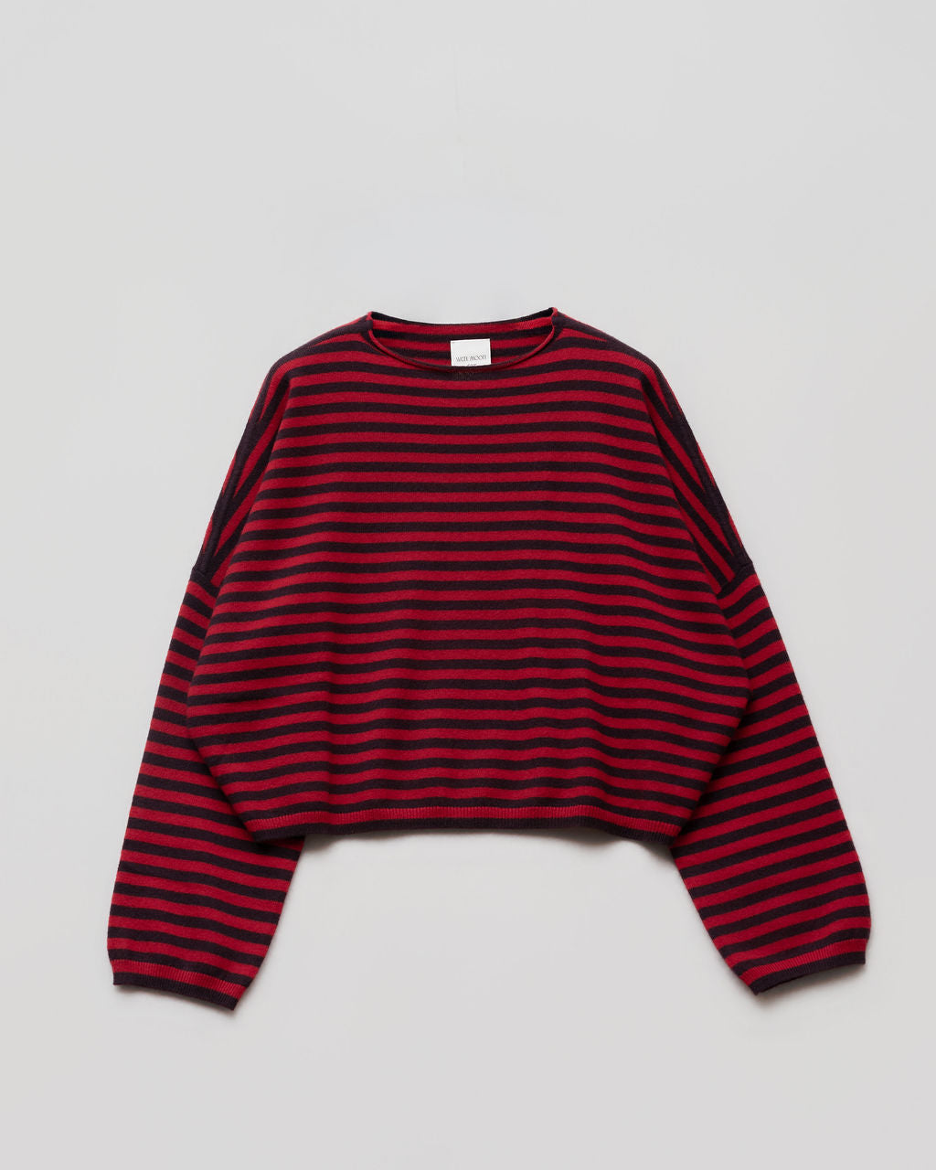CELINE STRIPE Pull fin large RIPE FIG + TUSCANY
