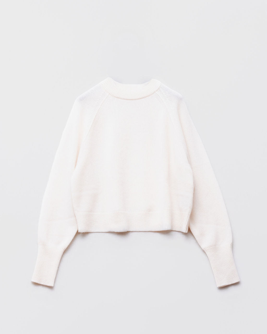 Pull ML col rond gros LILY ECRU