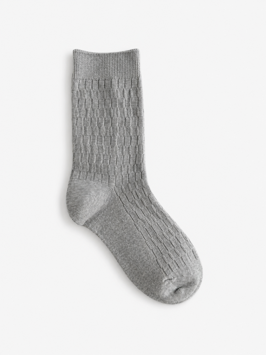 Textured Cotton Socks