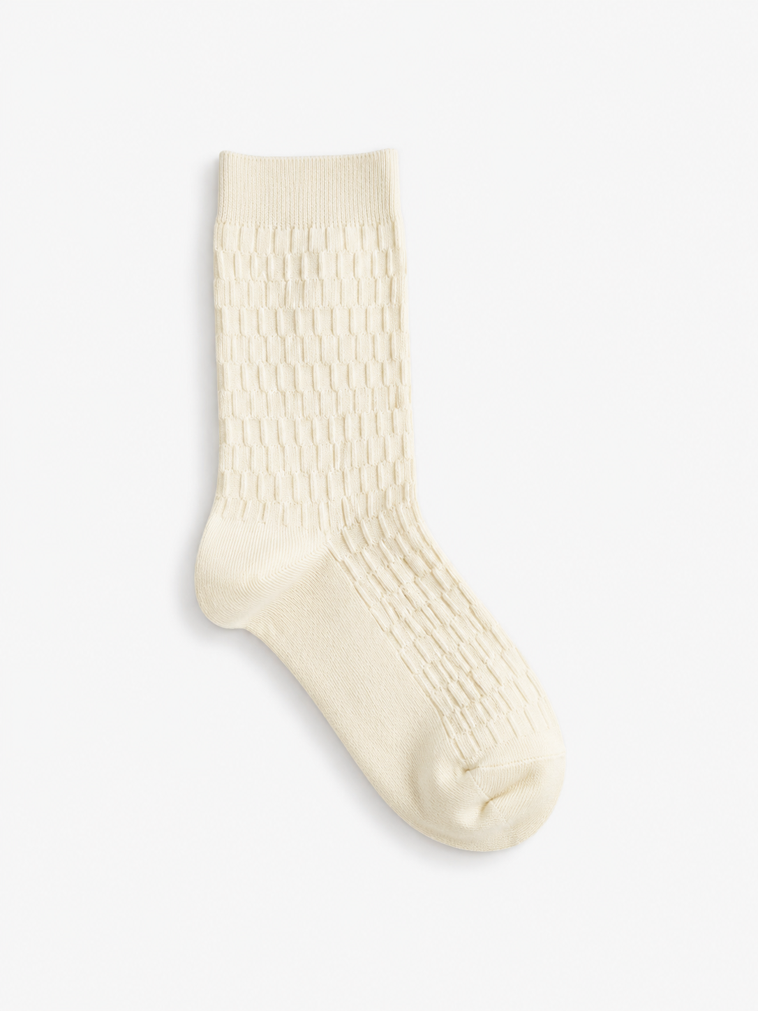 Textured Cotton Socks