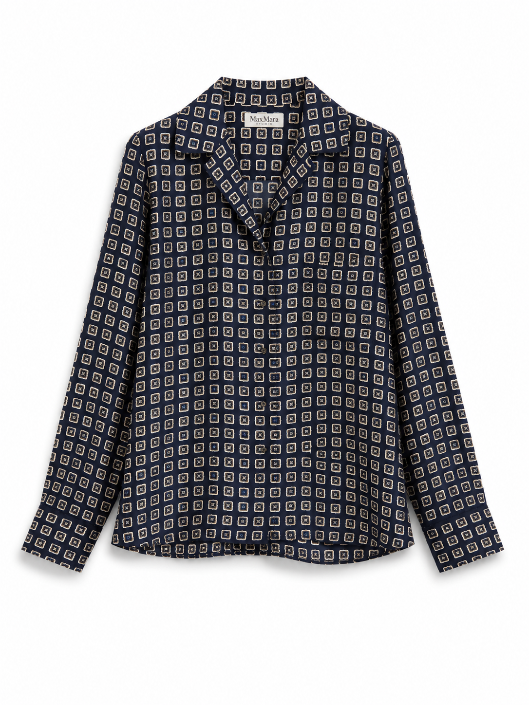 Chemise imprimé soie Max Mara