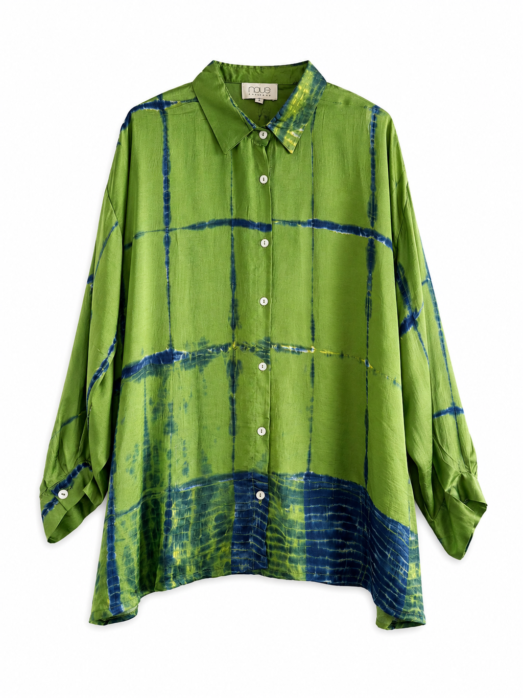 CHEMISE VERT PRINT KEIKO
