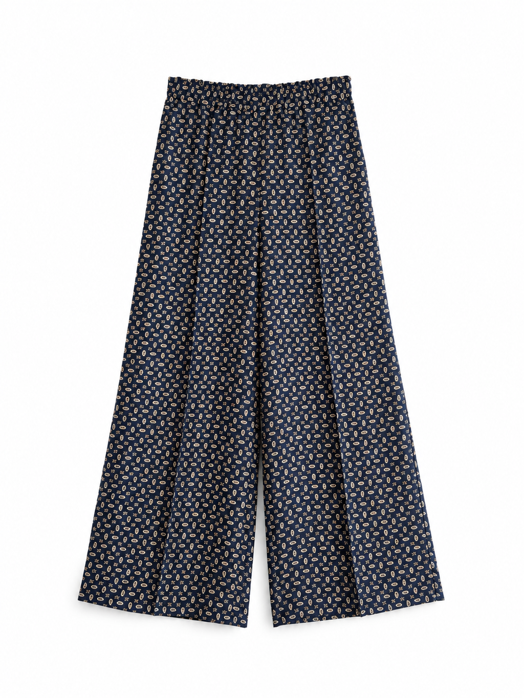 Pantalon soie impri Max Mara