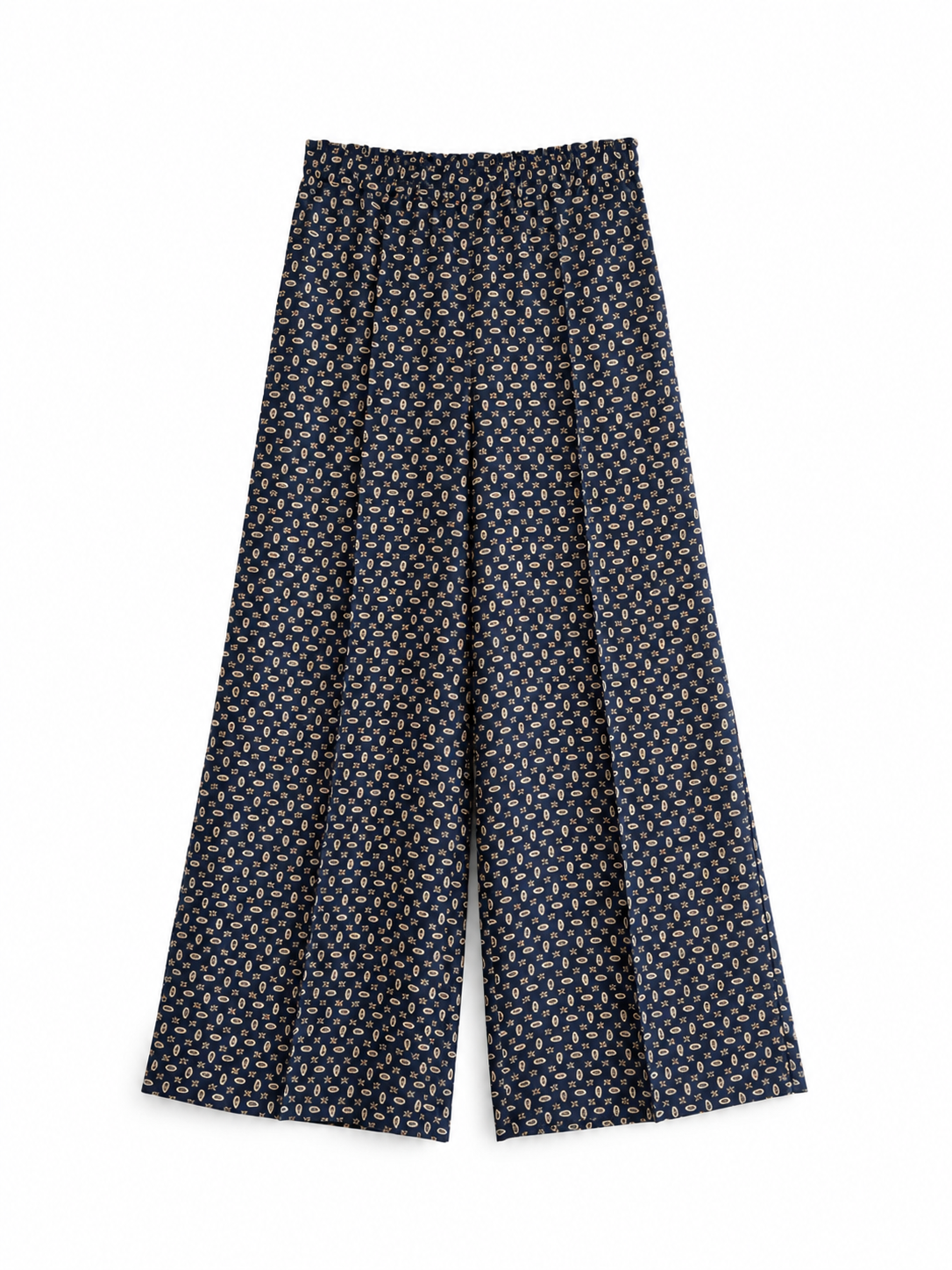 Pantalon soie impri Max Mara