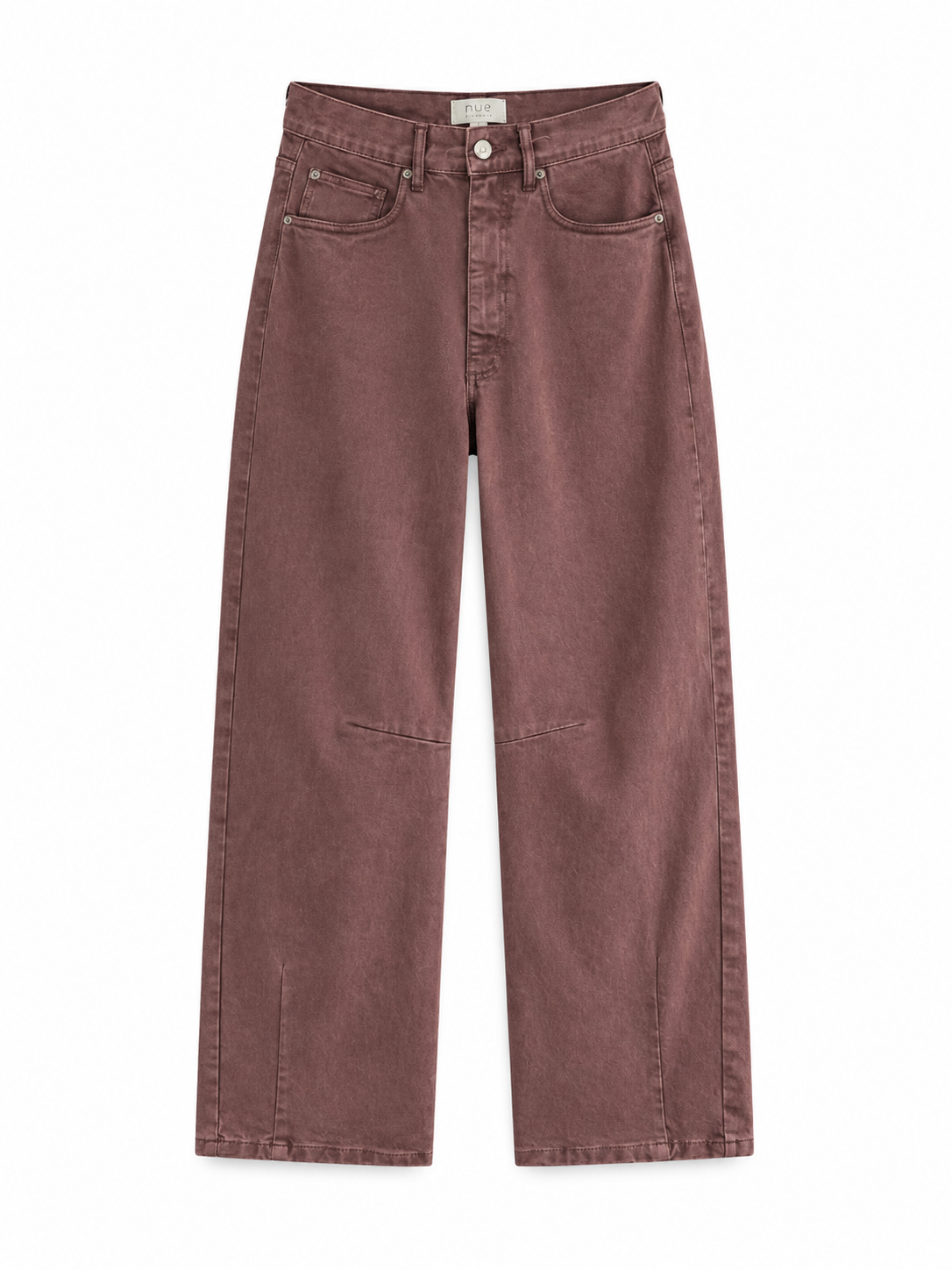 Jeans large mauve nous