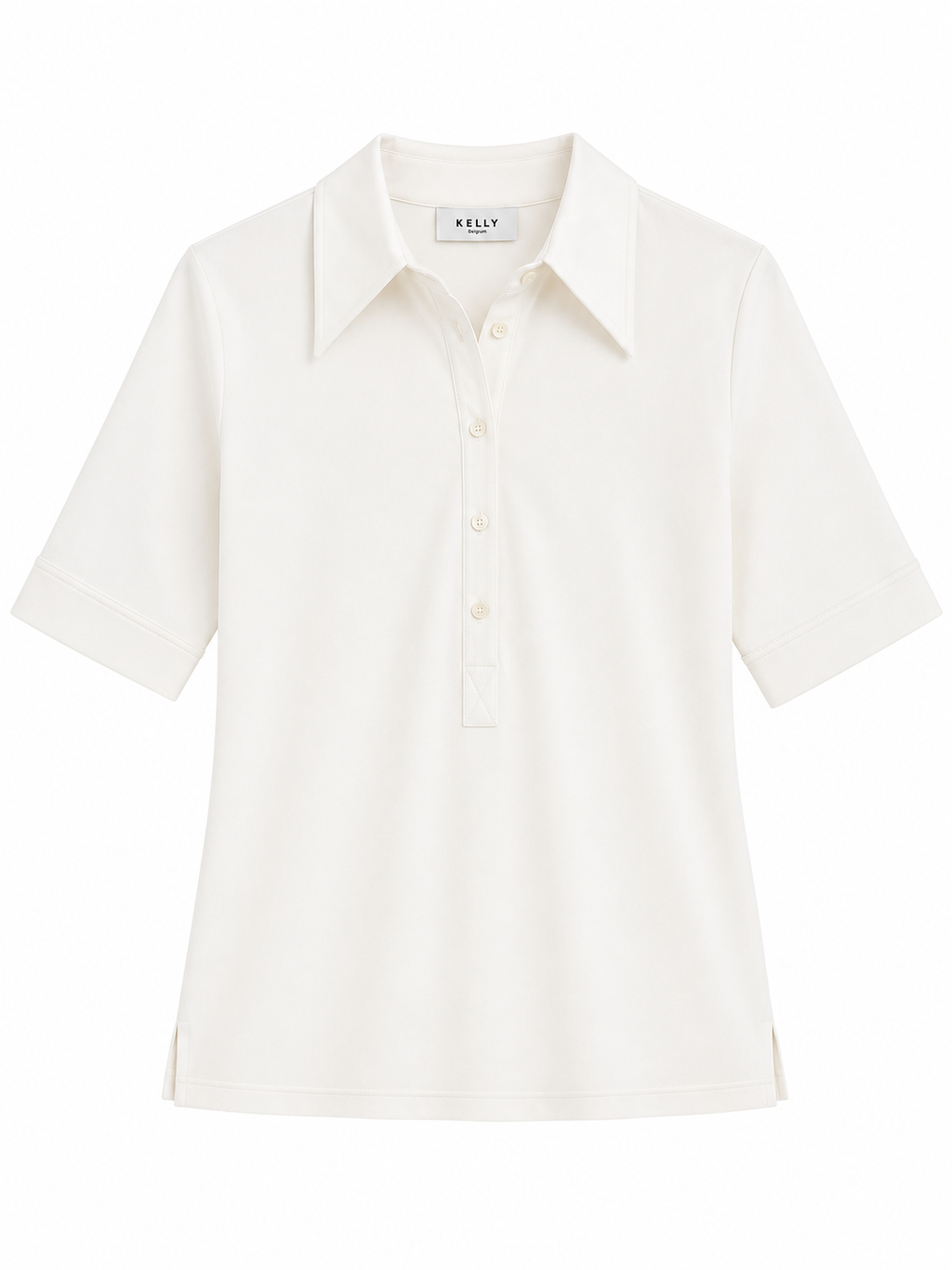 POLO LOUISE BLANC