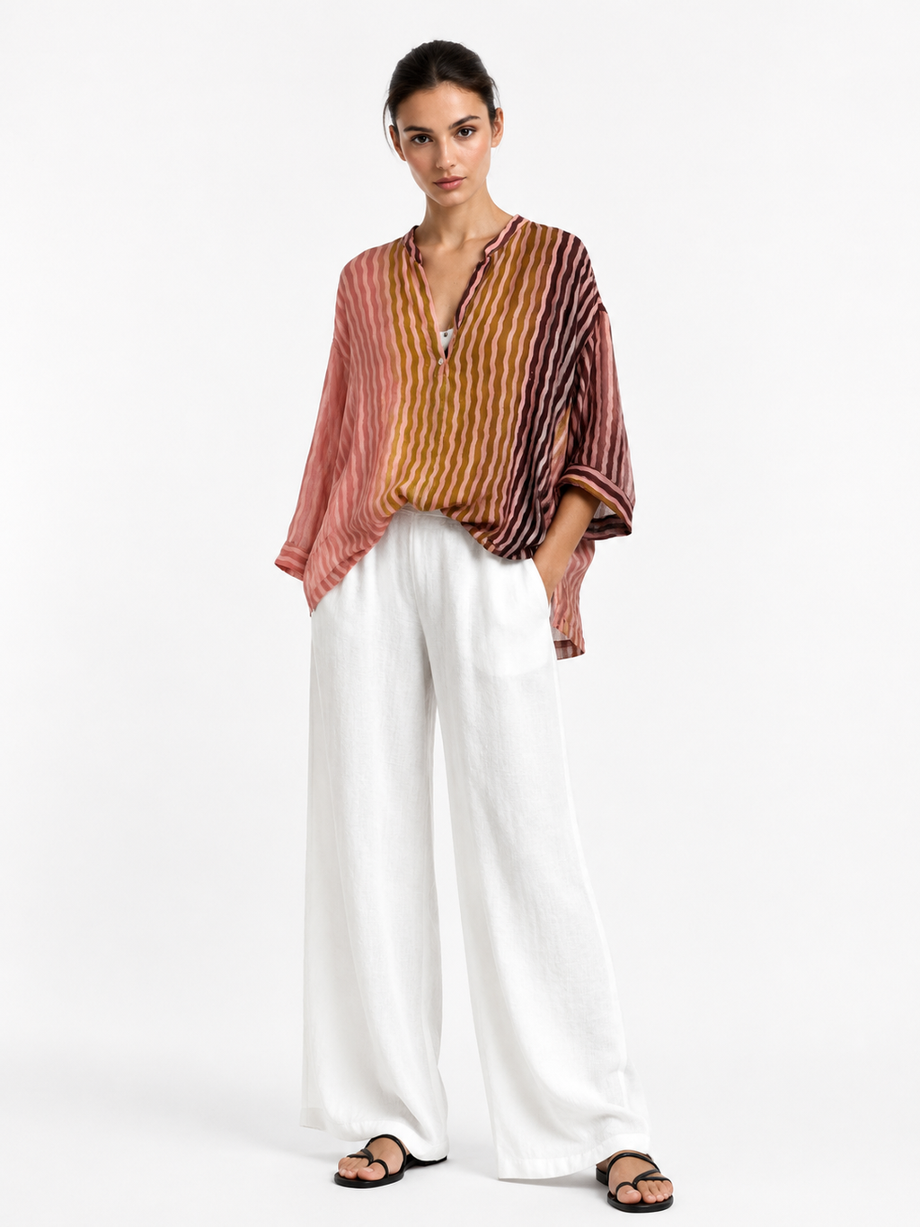 CHEMISE MAO LIGNE NOUS