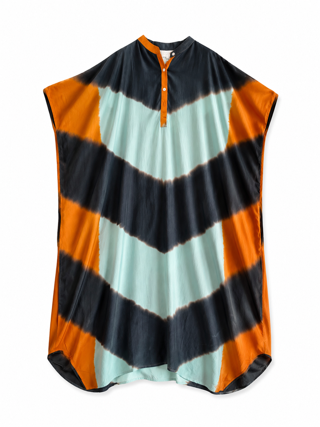Kaftan imprimé tie &amp; dye graphique