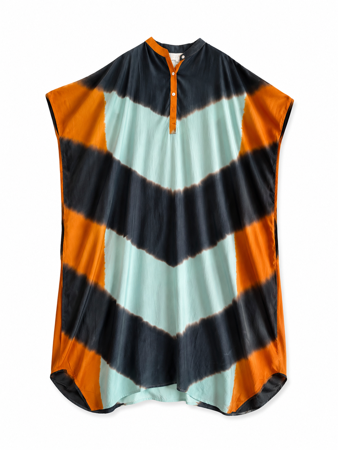 Kaftan imprimé tie &amp; dye graphique