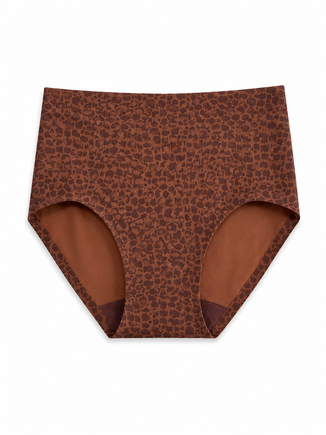 Shorty Soft Stretch Léopard Brun