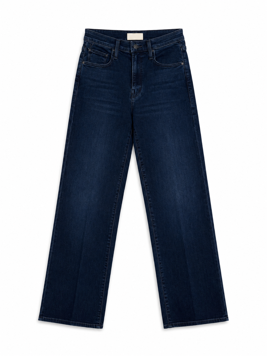 The mid rise rambler zip ankle Jeans foncé
