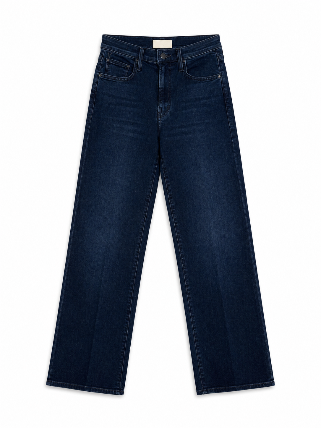 The mid rise rambler zip ankle Jeans foncé