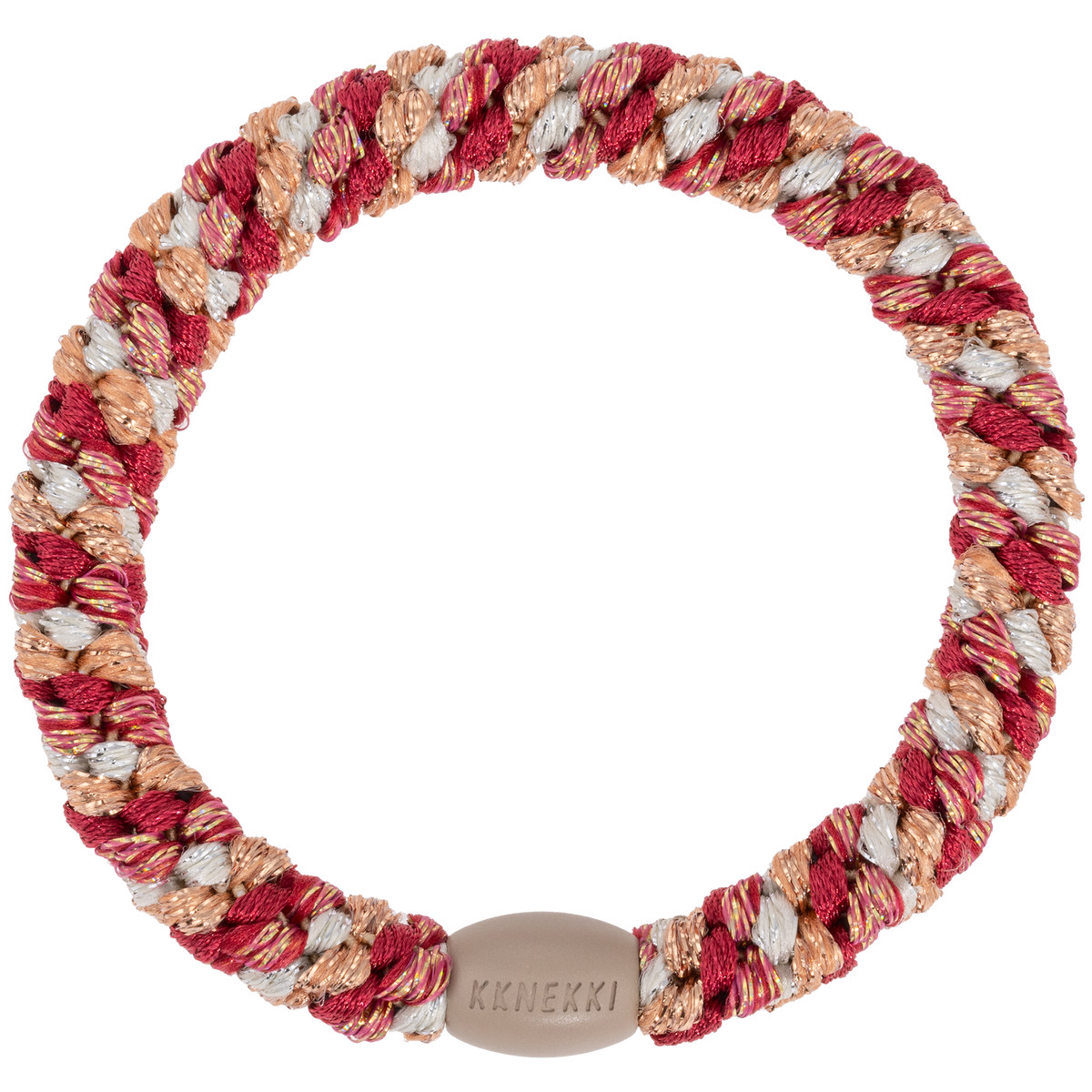 KKNEKKI Mix raspberry ivory glitter