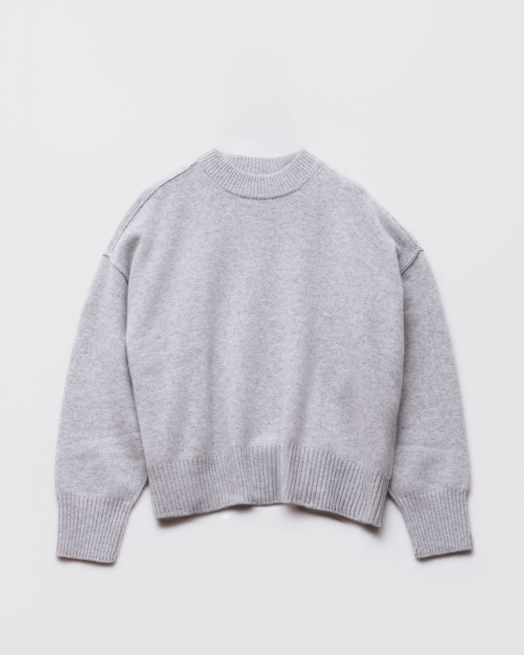 Gros Pull Col rond GREY PEARL