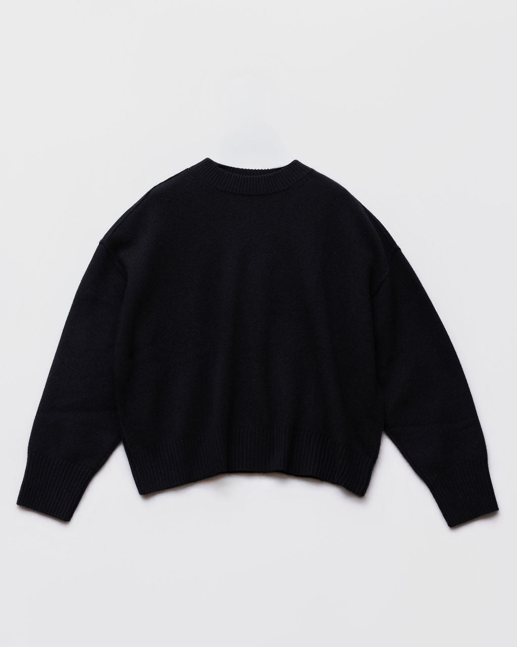 Gros Pull Col rond BLACK