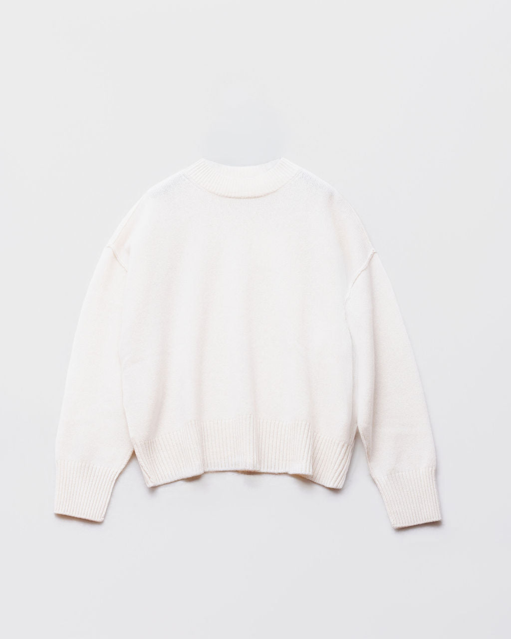 Gros Pull Col rond LILY ECRU