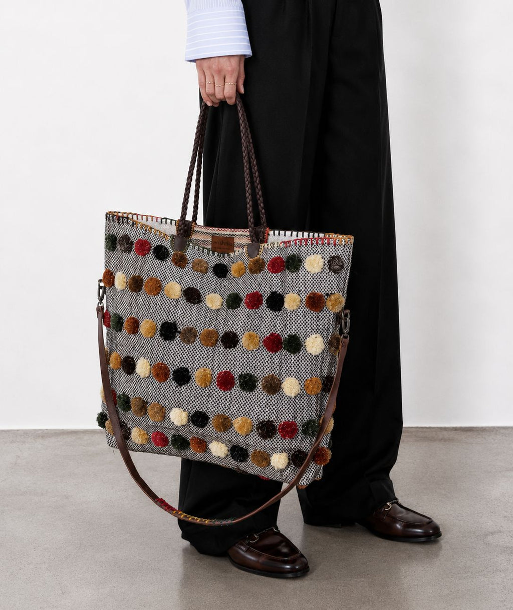 Grand sac pmpom Multi