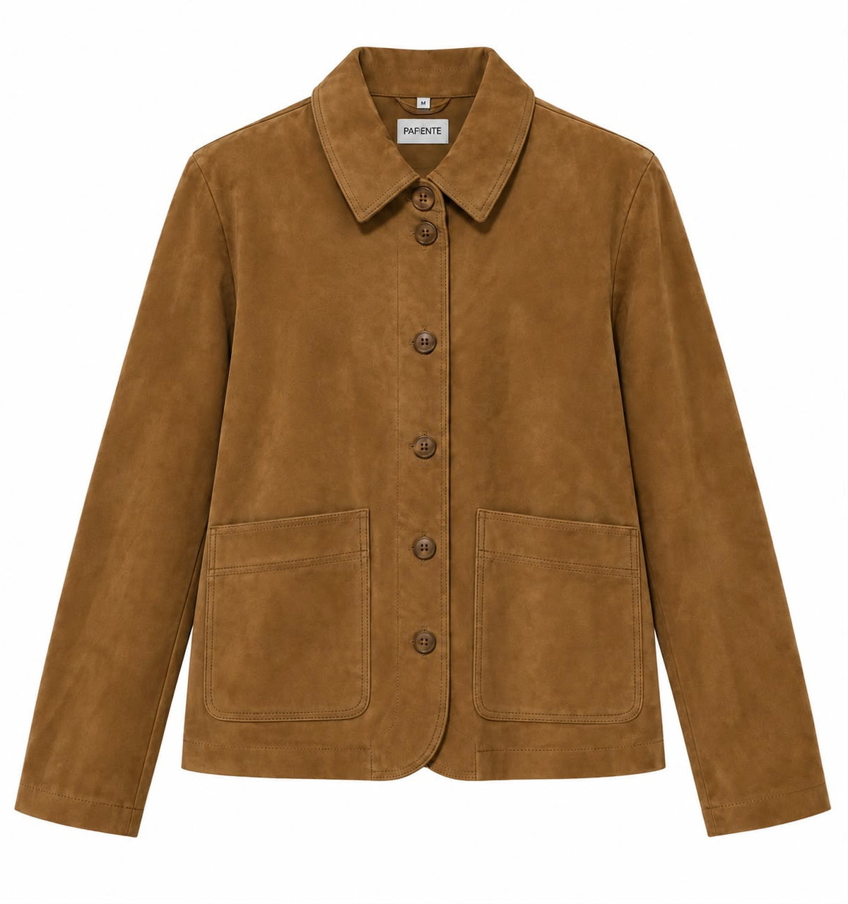 Veste en daim cognac Pariente Alexandras