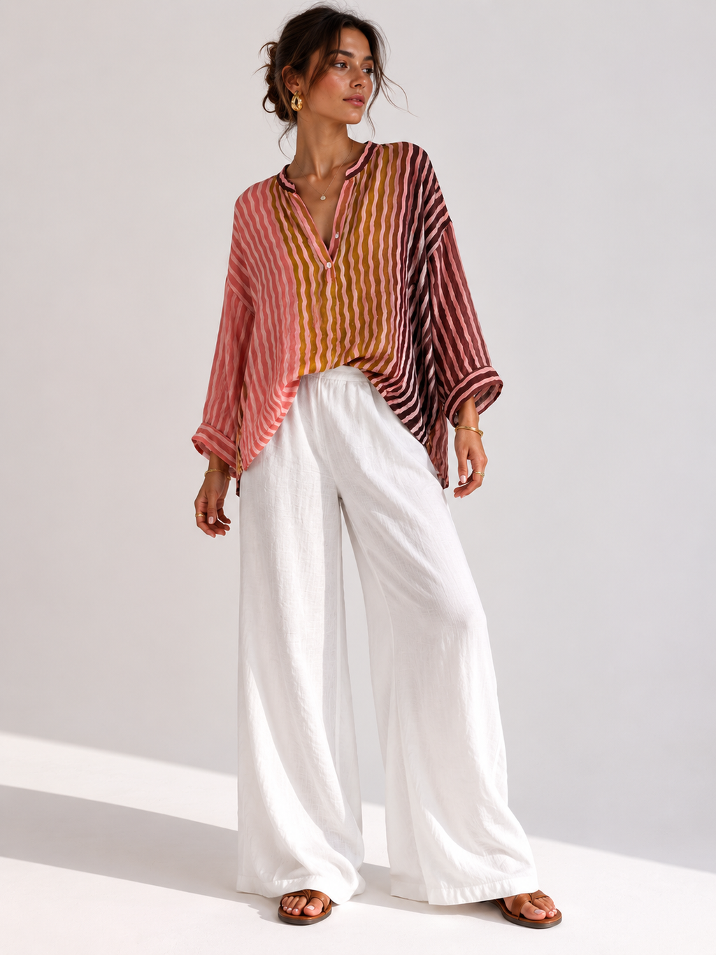 CHEMISE MAO LIGNE NOUS